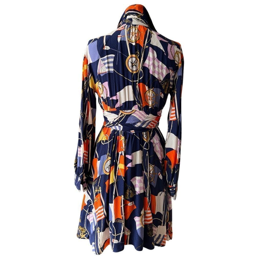 MAEVE by Anthropologie Nautical Print Dress Size S - Picture 5 of 8